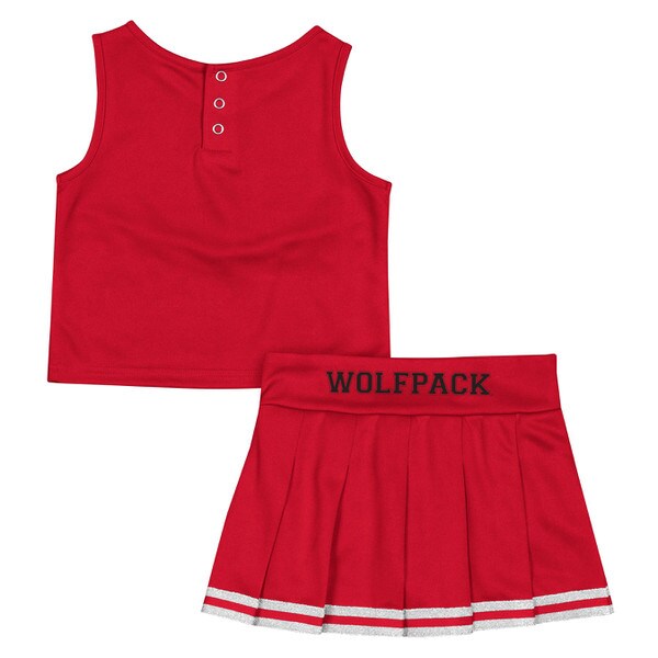 Red/Black Toddler Cheer Set - Wolfh